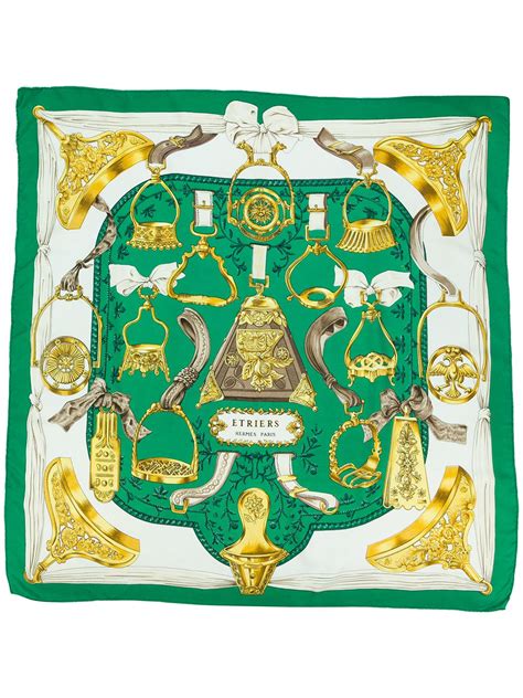 hermes scarf etriers white cream|hermes scarf etriers 1964.